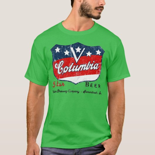 コロンビア ビール Tシャツ (正面)