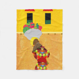 コロンビア フリースブランケット