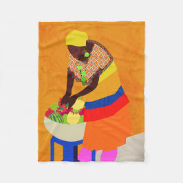 コロンビア フリースブランケット