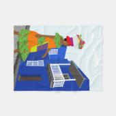 コロンビア フリースブランケット (正面(横))