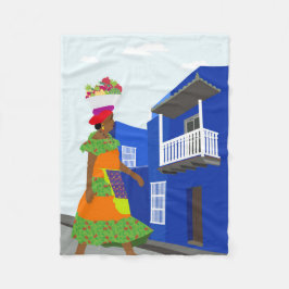 コロンビア フリースブランケット