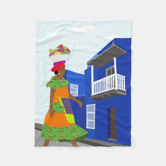 コロンビア フリースブランケット (正面)