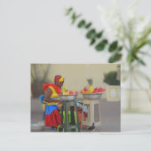 コロンビア – フルーツカリブのベンダー ポストカード (スタンド正面)