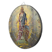 コロンビア・ブルーイング社ポスター ダーツボード (正面右)