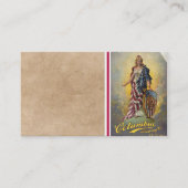 コロンビア・ブルーイング社ポスター 名刺 (正面)