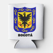 コロンビア，ボゴタの紋章 缶クーラー (正面)