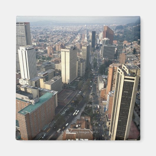 コロンビア，ボゴタ マグネット (正面)