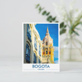 コロンビア ボゴタ 教会 写真 ポストカード (スタンド正面)