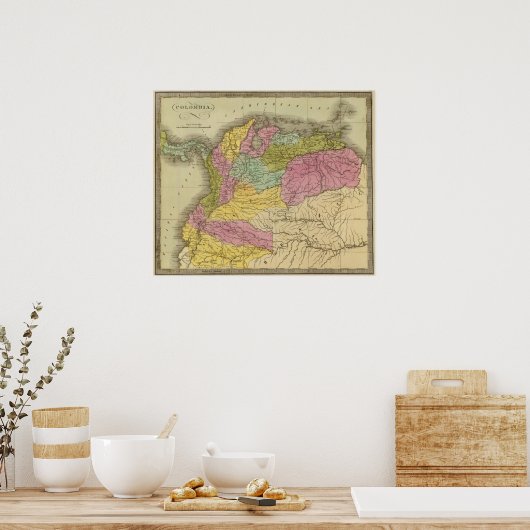 コロンビア ポスター (キッチン)