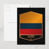 コロンビア ポストカード (正面/裏面)