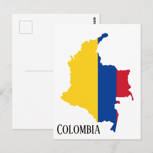 コロンビア ポストカード (正面/裏面)