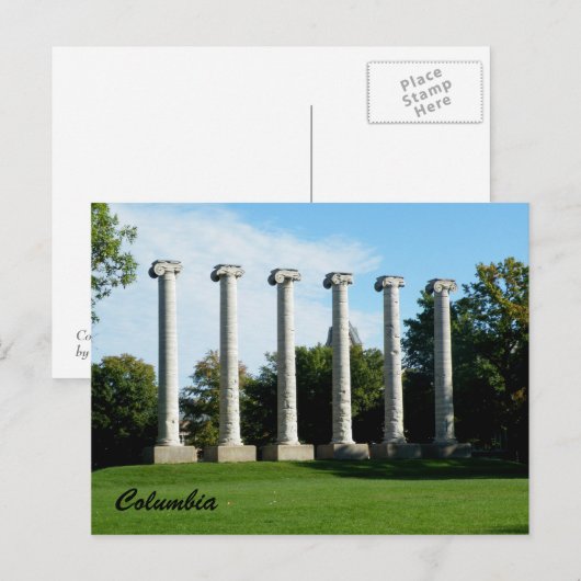コロンビア ポストカード (正面/裏面)