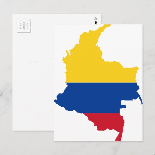 コロンビア ポストカード (正面/裏面)