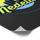 コロンビア・メデリンの街並ステッカー ポスター (角)