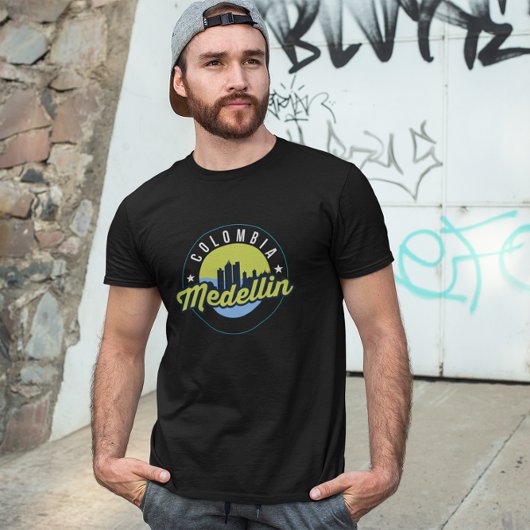 コロンビア・メデリンCityscape Tシャツ