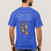 コロンビア・ロッジTシャツ 2 Tシャツ (裏面)