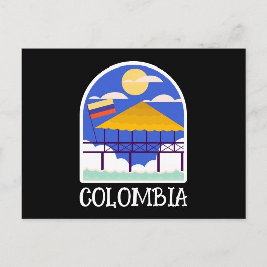 コロンビア・ヴィンテージ旅行 ポストカード (正面)