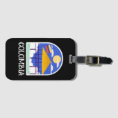 コロンビア・ヴィンテージ旅行 ラゲッジタグ (正面横)