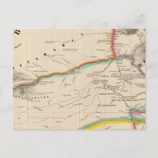 コロンビア、南米5 ポストカード (正面)