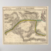 コロンビア、南米6 ポスター (正面)