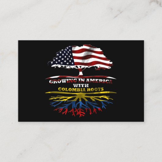 コロンビア 名刺 (正面)