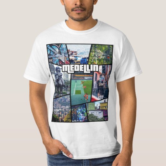 コロンビアAntioquia Medellin Tシャツ (正面)