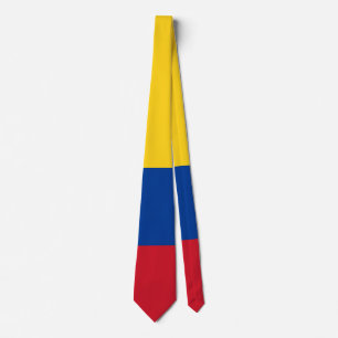 コロンビアBandera Deコロンビアの旗 ネクタイ
