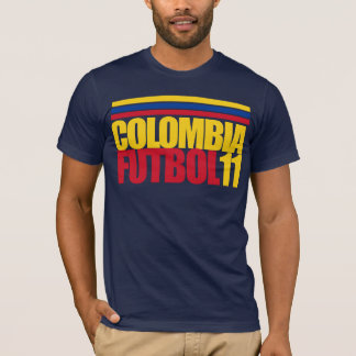 コロンビアFutbol 11のティー Tシャツ