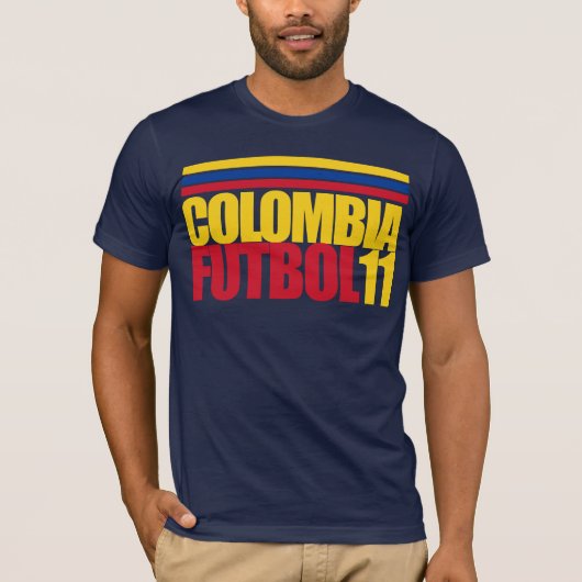 コロンビアFutbol 11のティー Tシャツ (正面)