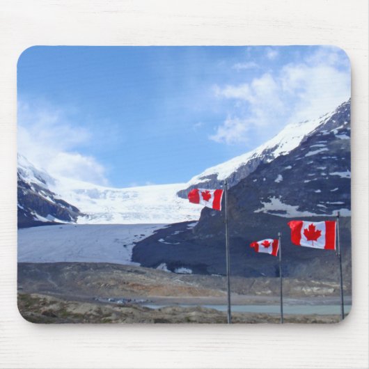 コロンビアIcefieldの氷河 マウスパッド (正面)
