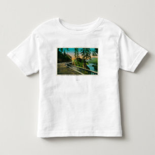 コロンビアRiverColumbiaの川の歯の石、または トドラーTシャツ
