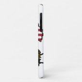 コロンビアUSAツリールーツ国旗 Case-Mate iPhoneケース (裏面/左)