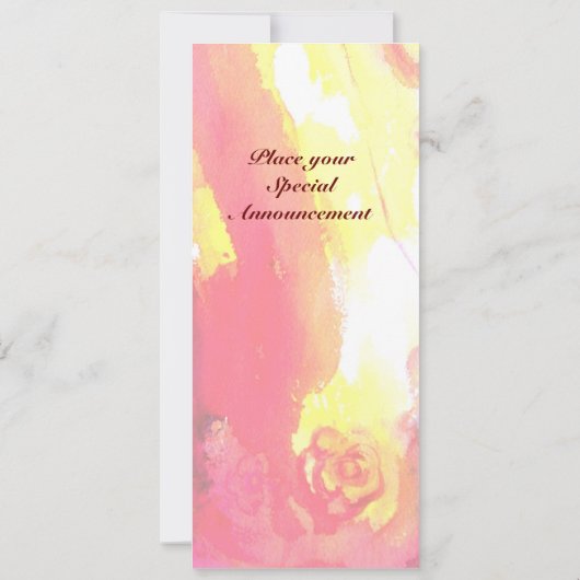 コロンビナ 案内状 (裏面)