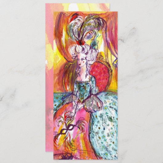 コロンビナ 案内状 (正面/裏面)