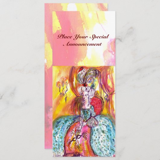 コロンビナ 案内状 (正面/裏面)