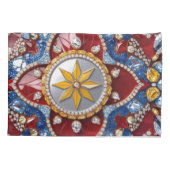 コロンビ独身のア色のピラロケース 枕カバー (裏面)