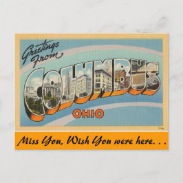 コロンブスからの挨拶 ポストカード