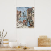 コロンブスとフェルディナンドの別れ ポスター (キッチン)