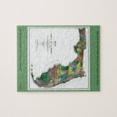 コロンブスによるフロリダ州の1856地図は引きました ジグソーパズル (横)