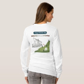 コロンブスに栄誉を Tシャツ (裏面フル)