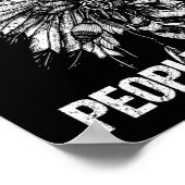 コロンブスの日ではない先住民の日 ポスター (角)