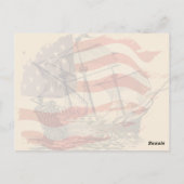 コロンブスの日の名誉の歴史14 10月 ポストカード (裏面)