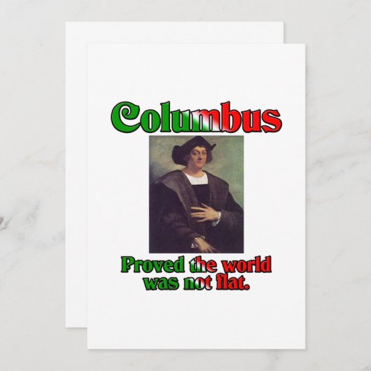 コロンブスの日 (正面/裏面)