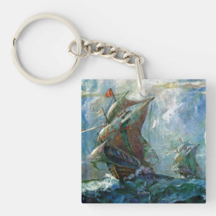 コロンブスの日 キーホルダー