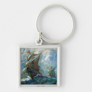 コロンブスの日 キーホルダー