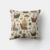 コロンブスの日 クッション (裏面)