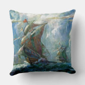 コロンブスの日 クッション (裏面)