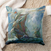 コロンブスの日 クッション (ブランケット)