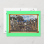 コロンブスの日 ポストカード (正面/裏面)