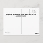 コロンブスの日 ポストカード (裏面)